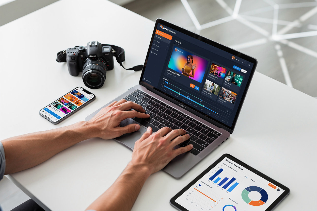 DanOwa International LLC AI-driven content creation and video production services for media and branding strategy