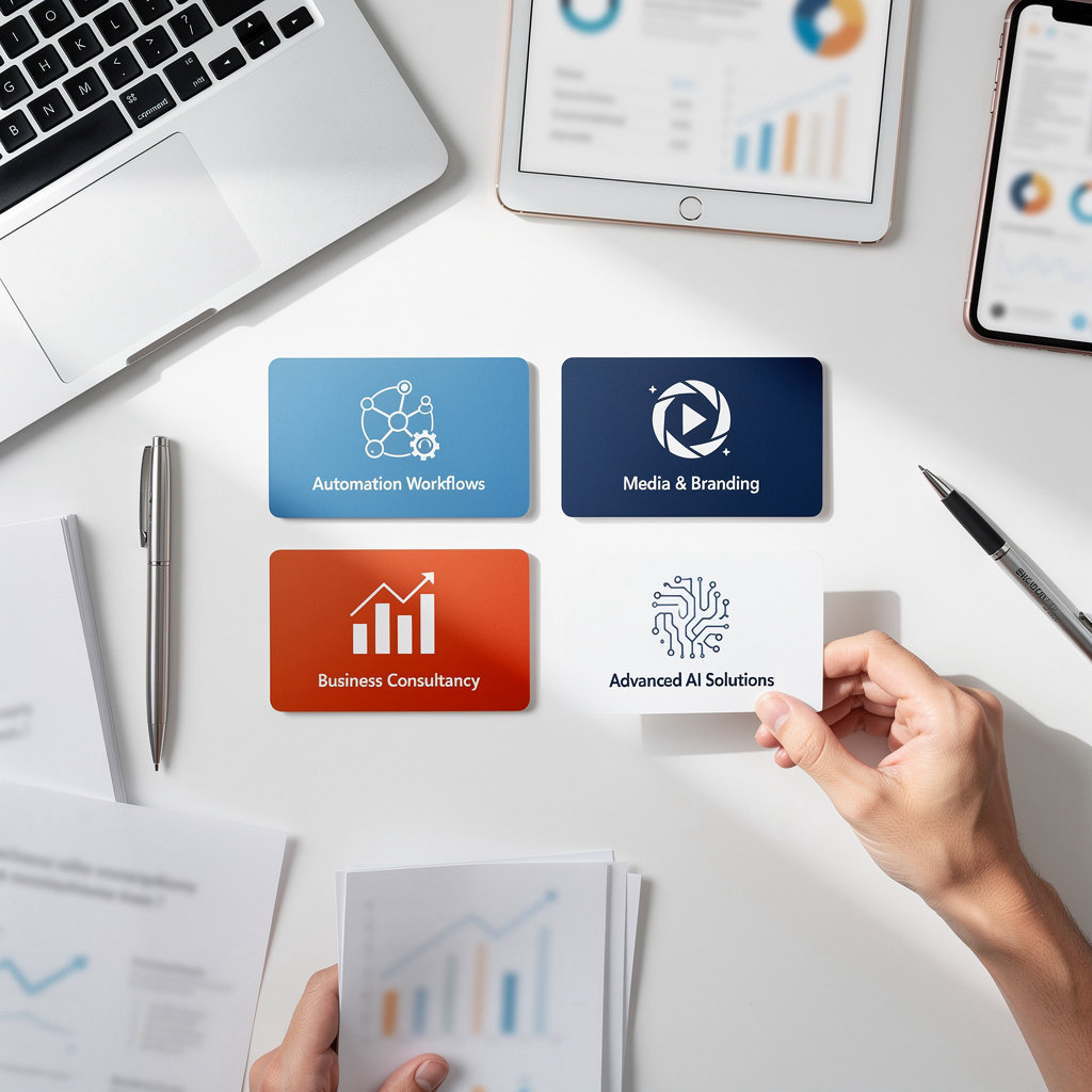 DanOwa International LLC AI automation, consulting, and digital transformation service categories overview